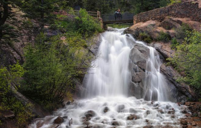 Hellen Hunt Falls in North Cheyenne Canon Hellen Hunt Falls in North Cheyenne Canon